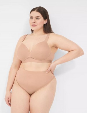 Lane Bryant Comfort Bliss French Cut Women Briefs Beige | PKJ6836SI