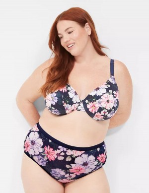 Lane Bryant Invisible Backsmoother Lightly Lined Full Coverage Women Bralettes Blue | TZG4114AN