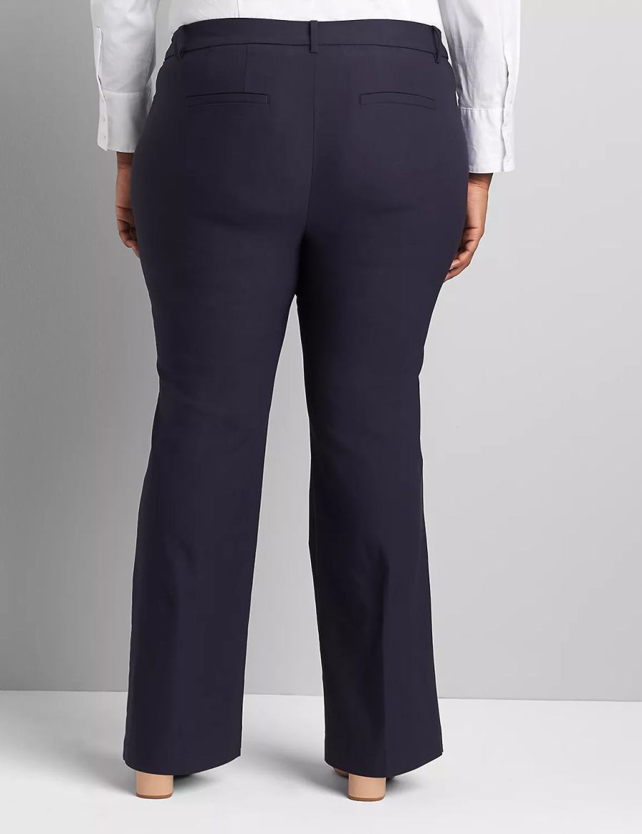 Lane Bryant Boot 4-Season Women Pants Blue | QEY543LE