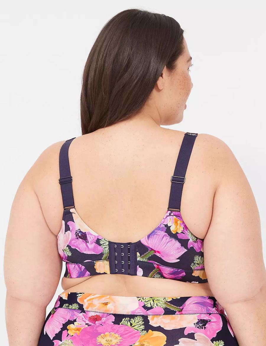 Lane Bryant Comfort Bliss Lightly Lined Full Coverage Women Bralettes Blue | JNI984RA