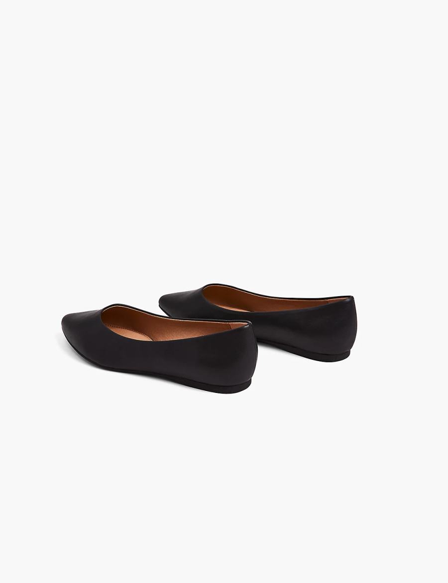 Lane Bryant Dream Cloud Pointed-Toe Women Ballet Flats Black | JDV707GH