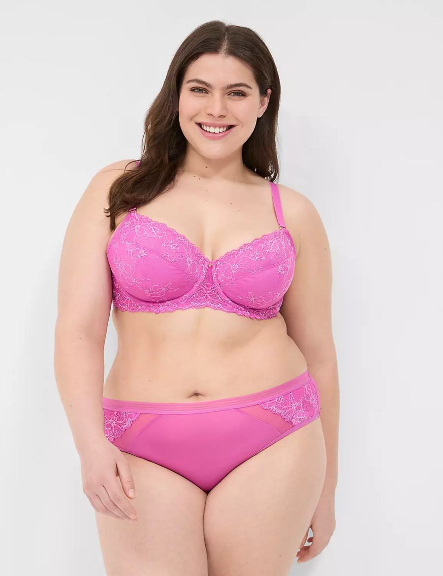 Lane Bryant Modern Romance Women Cheeky Panty Purple | ZFD1100LH