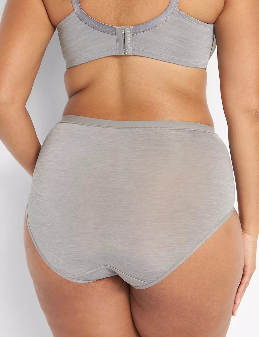 Lane Bryant No-Show Full Women Briefs Grey | HXU7226HE