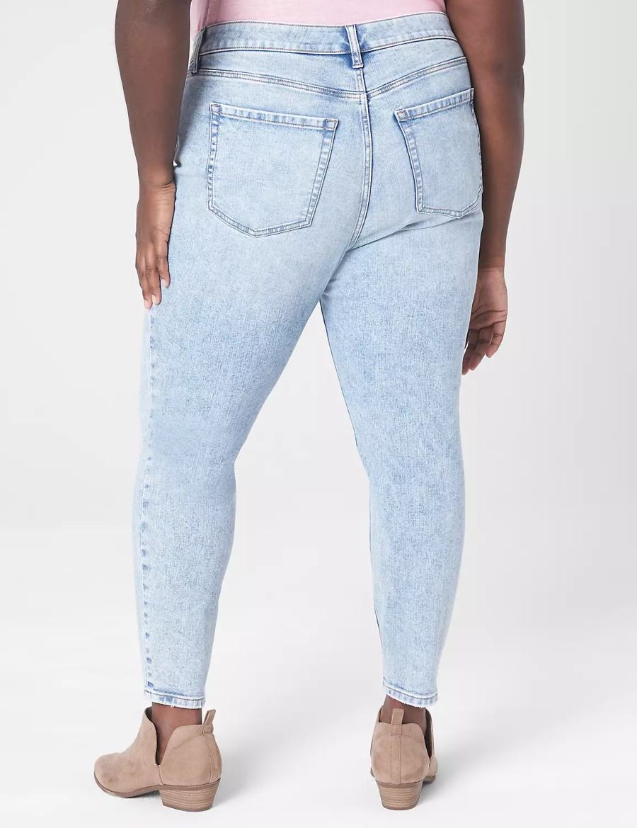 Lane Bryant Signature Fit Skinny Women Jeans Light Blue | DXC2241UH