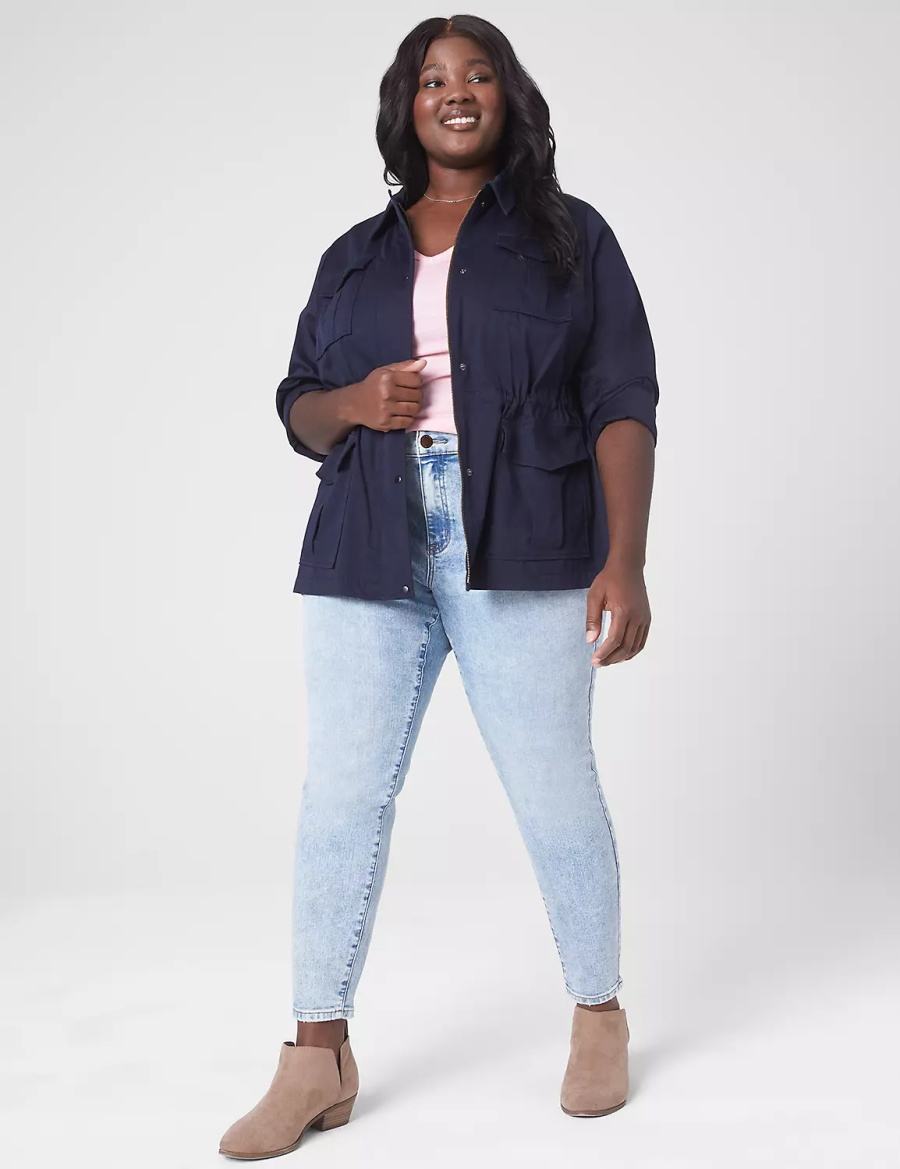 Lane Bryant Signature Fit Skinny Women Jeans Light Blue | DXC2241UH