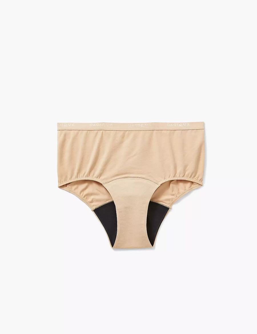 Lane Bryant Total Confidence Full Women Briefs Beige | PVQ6043MX